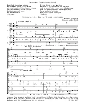 Descendi in ortum meum