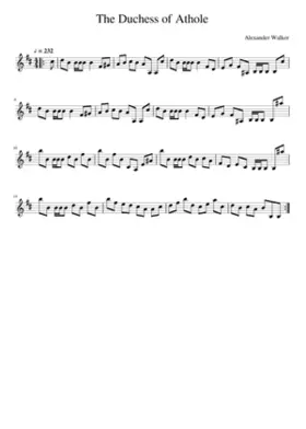 The Duchess of Athole