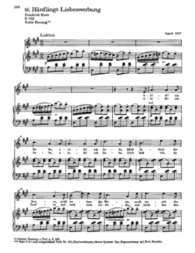 Hänflings Liebeswerbung