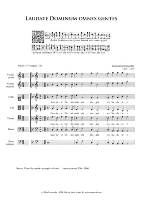 Laudate Dominum