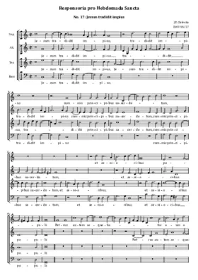 Jesum tradidit impius, ZWV 55:17