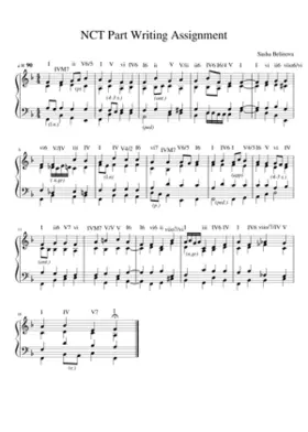 NCT Part Writing Assignment