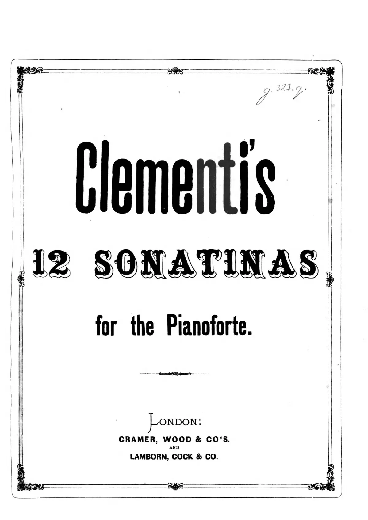 12 Sonatinas - Page 1