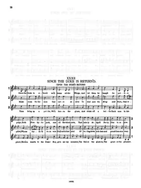 Since the Duke is Return'd