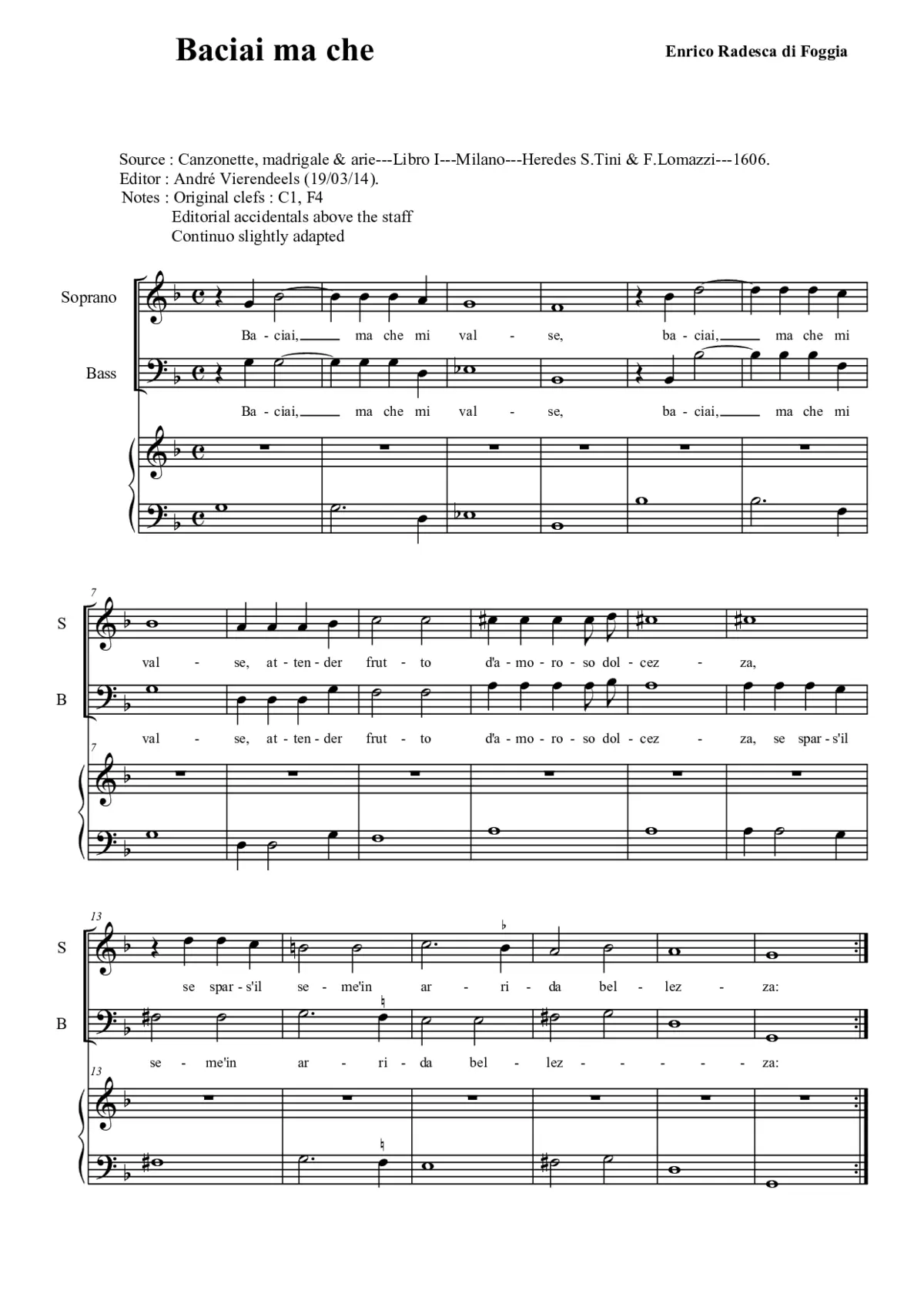Baciai ma che - Page 1