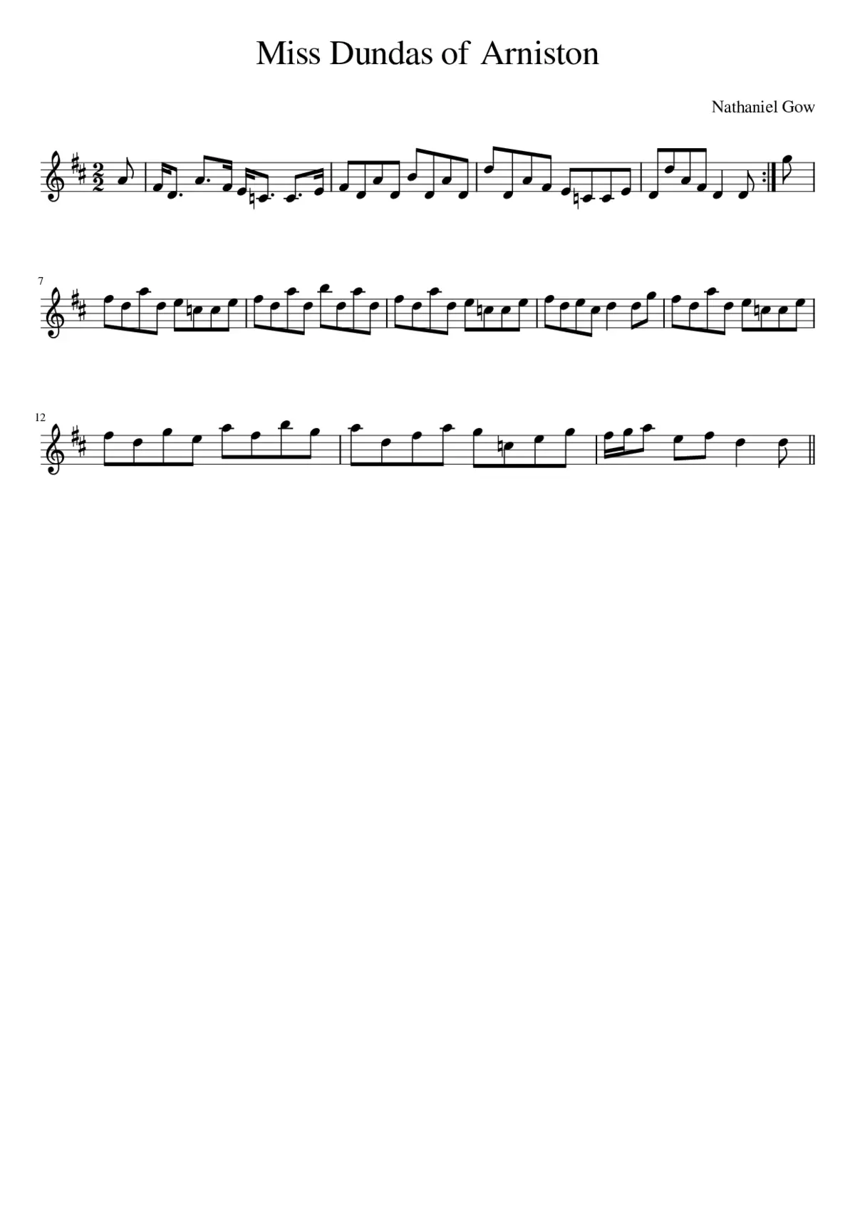 Miss Dundas of Arniston - Page 1