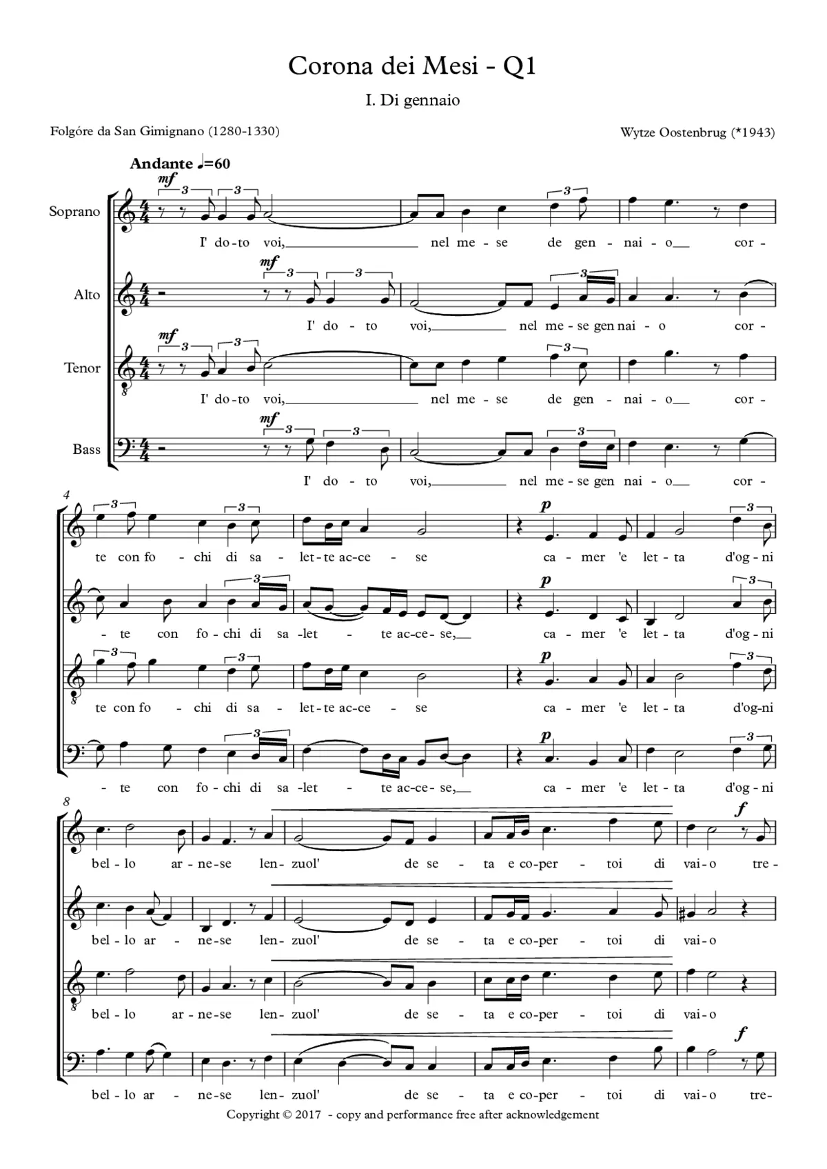 Corona dei Mesi - Q1 - Page 1
