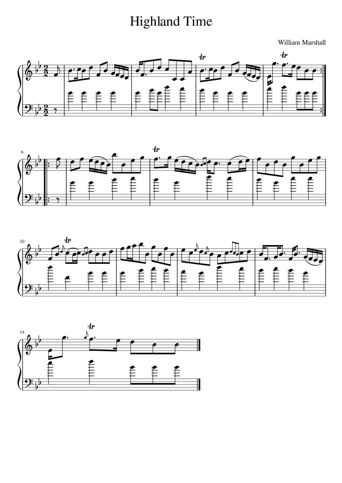 Highland Time - Page 1