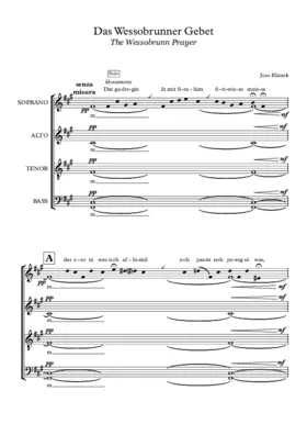 Das Wessobrunner Gebet