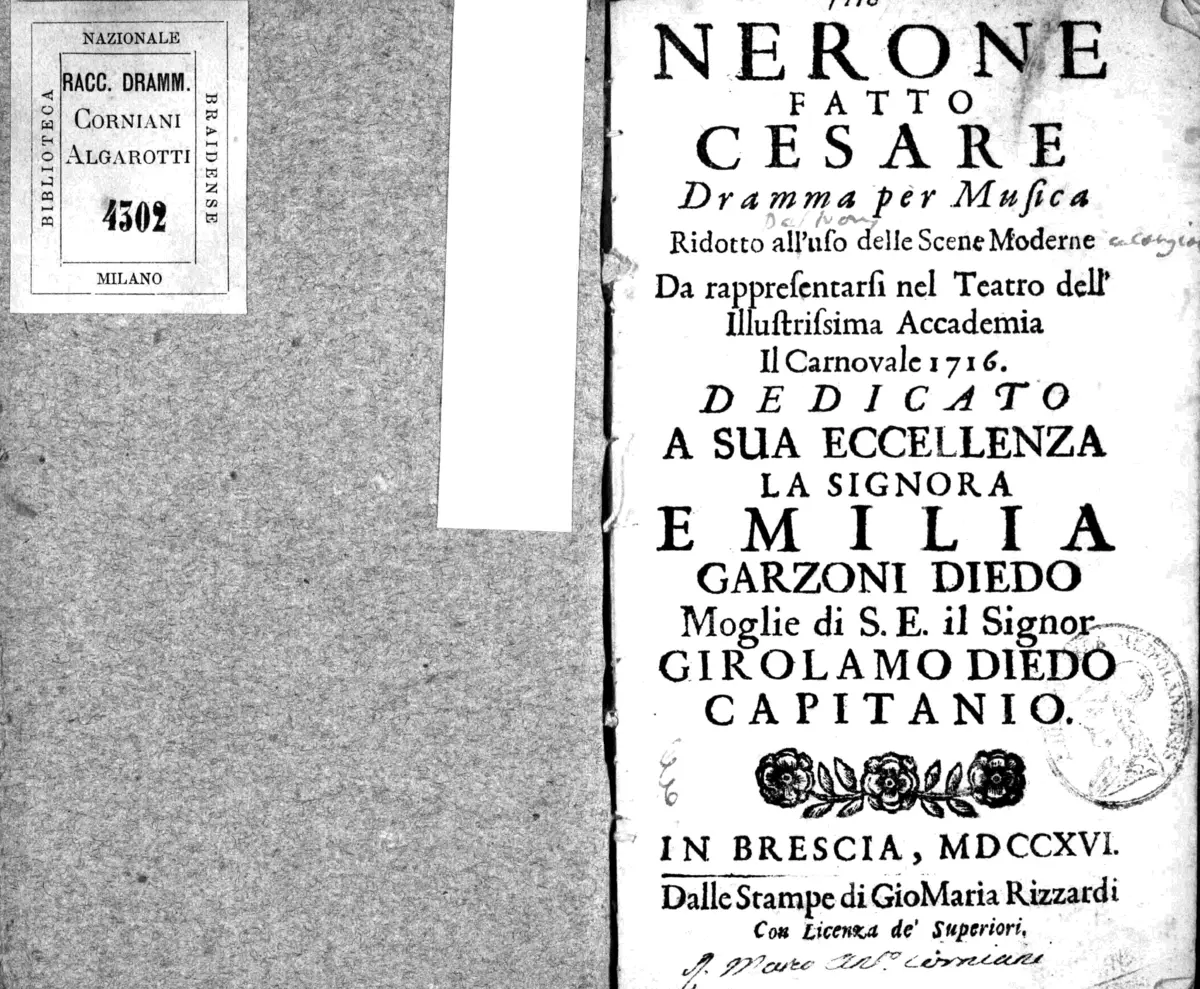 Nerone fatto Cesare - Page 1