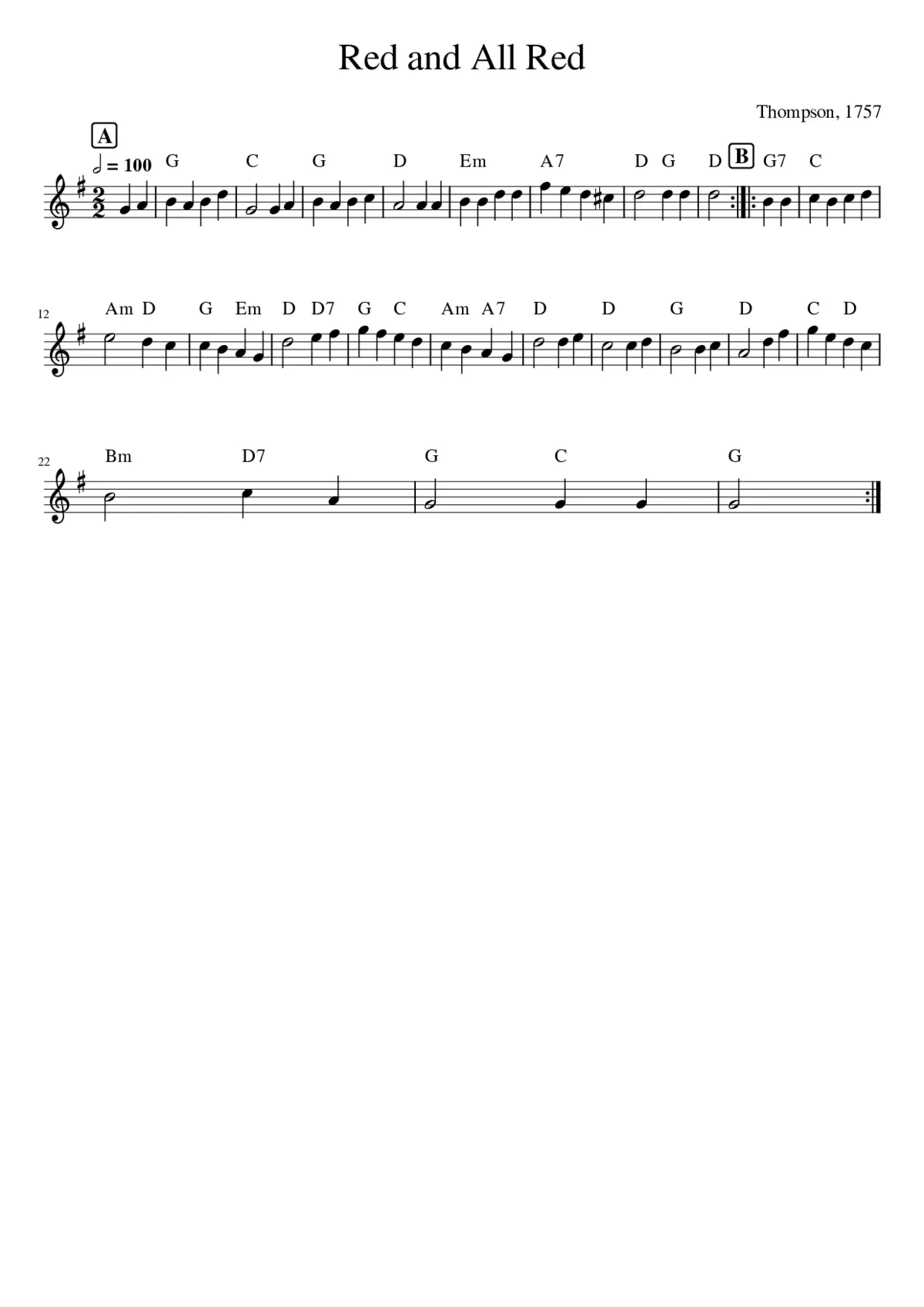 Red and All Red - Page 1