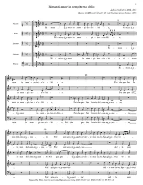 Rimanti amor in sempiterno oblio