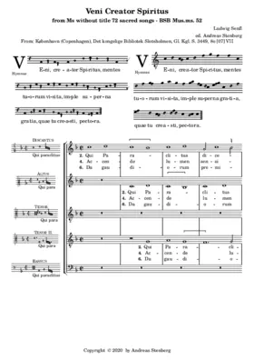 Veni Creator Spiritus - Qui Paraclitus diceris