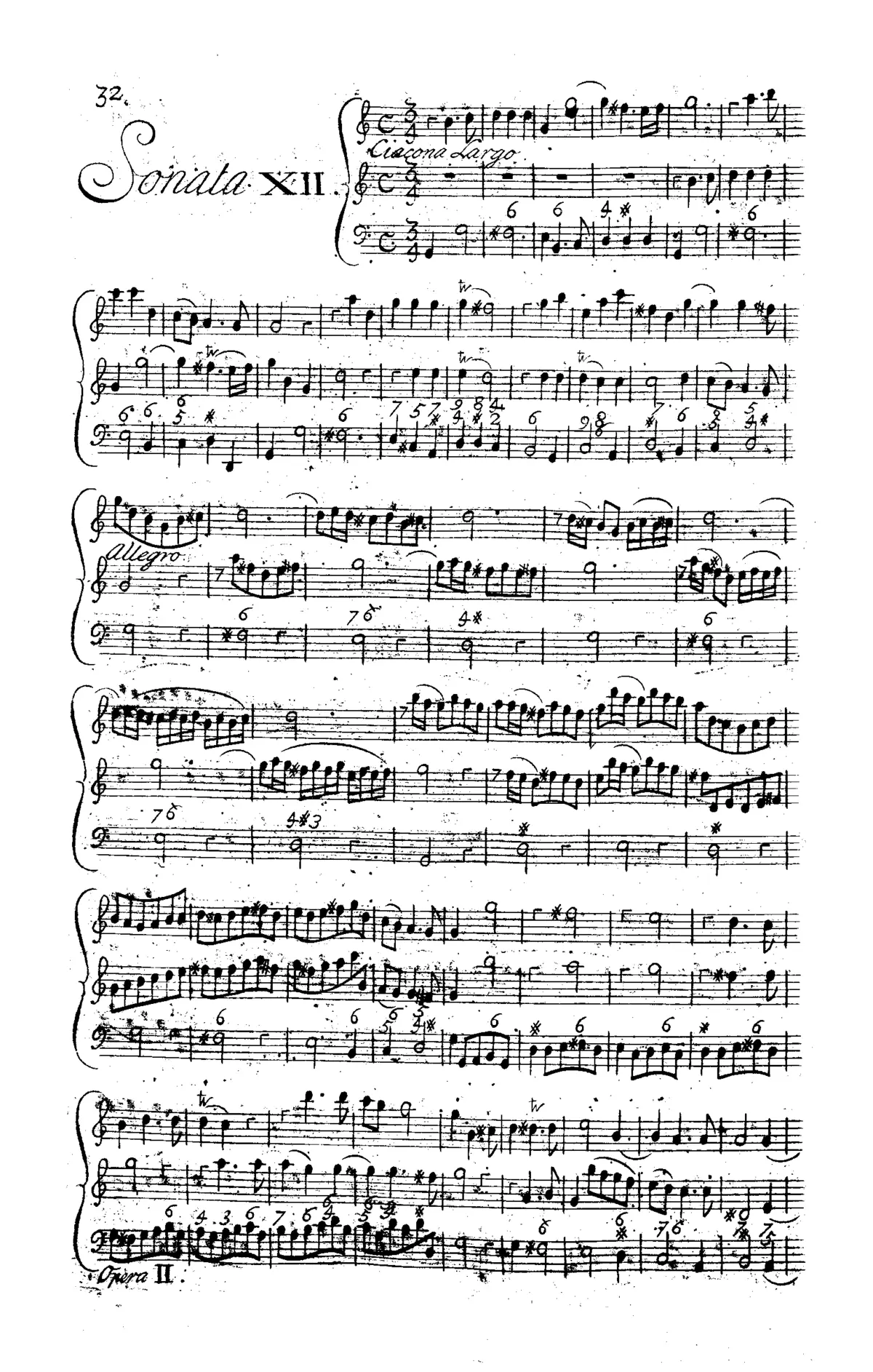 Trio Sonata in G major - Page 1