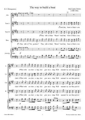 The way to build a boat