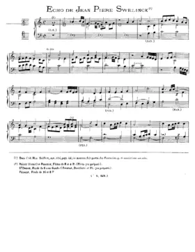 Fantasia in Echo style in dorian and D minor