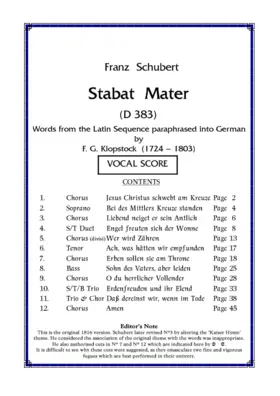 Stabat Mater, D. 383