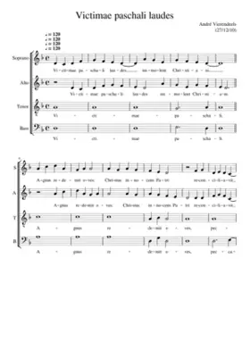 Victimae paschali laudes