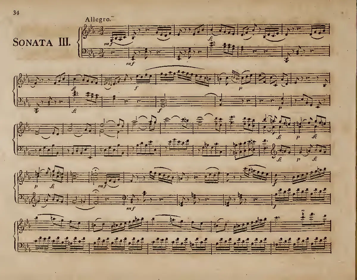 Keyboard Sonata - Page 1