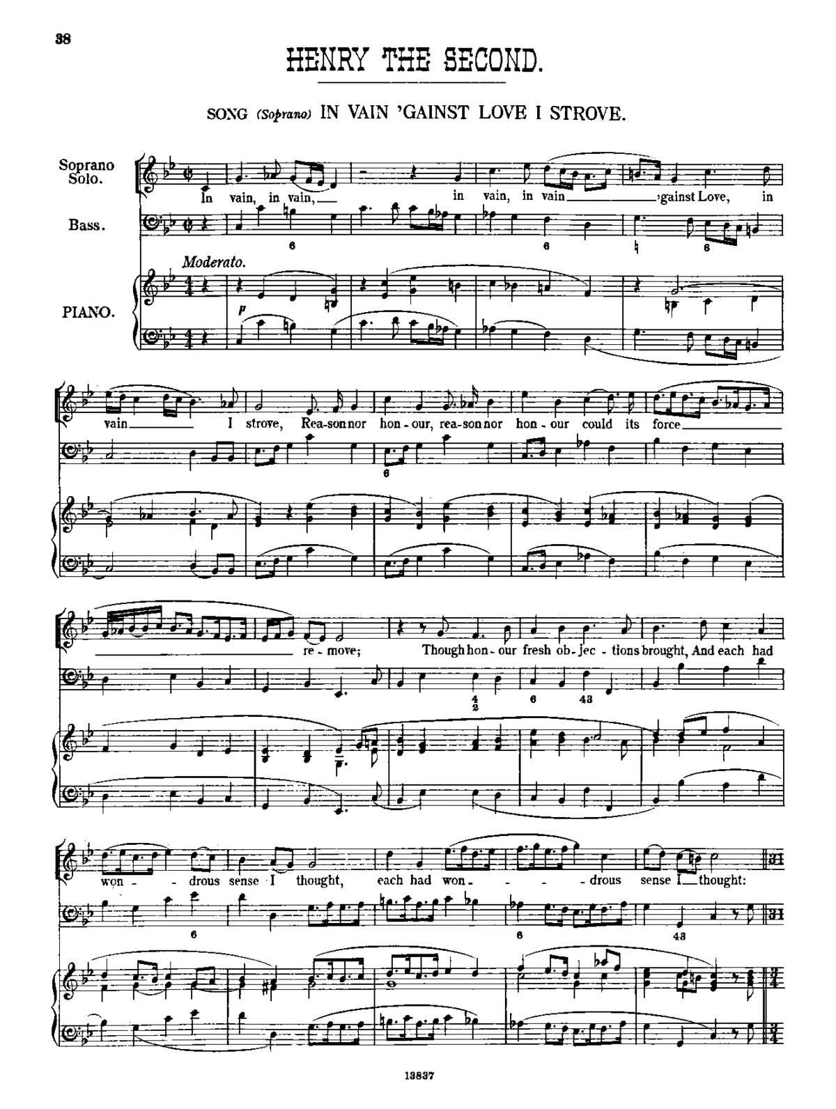 Henry the Second - Page 1