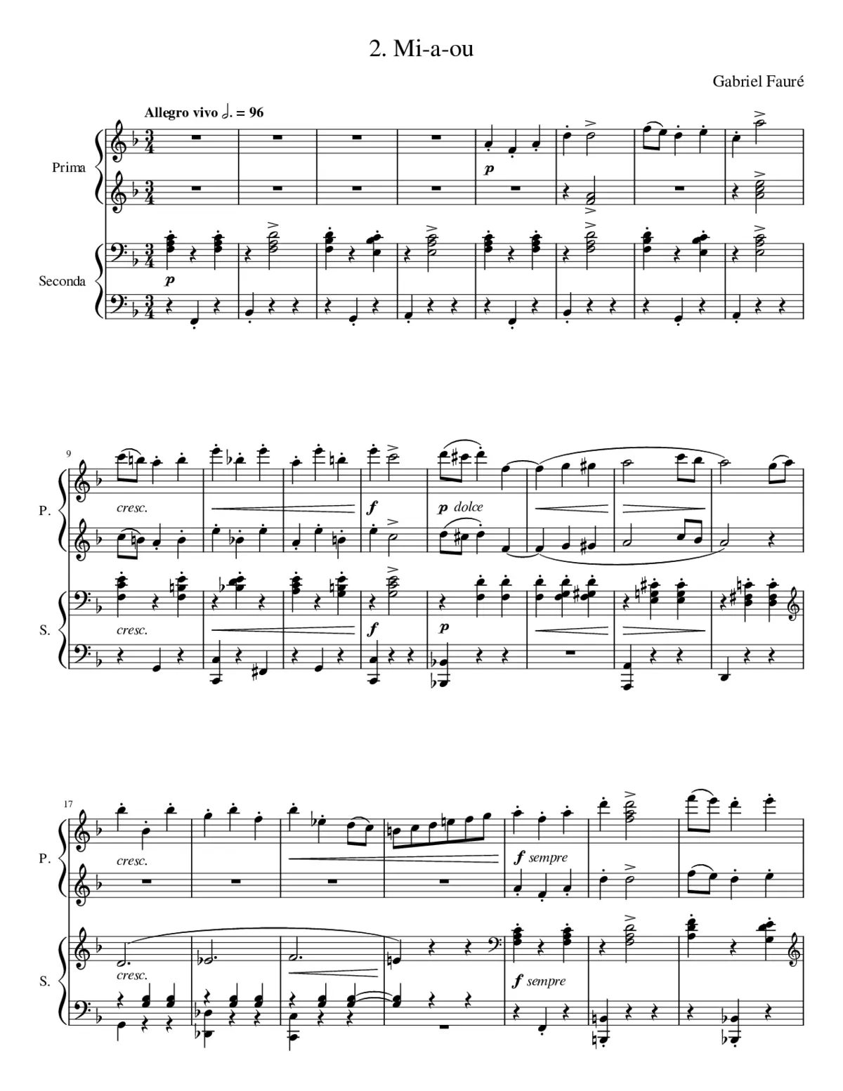 Dolly Suite Op.56 - Page 1