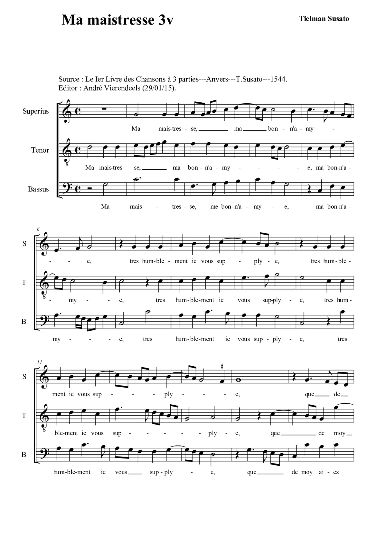 Ma maistresse a 3 - Page 1
