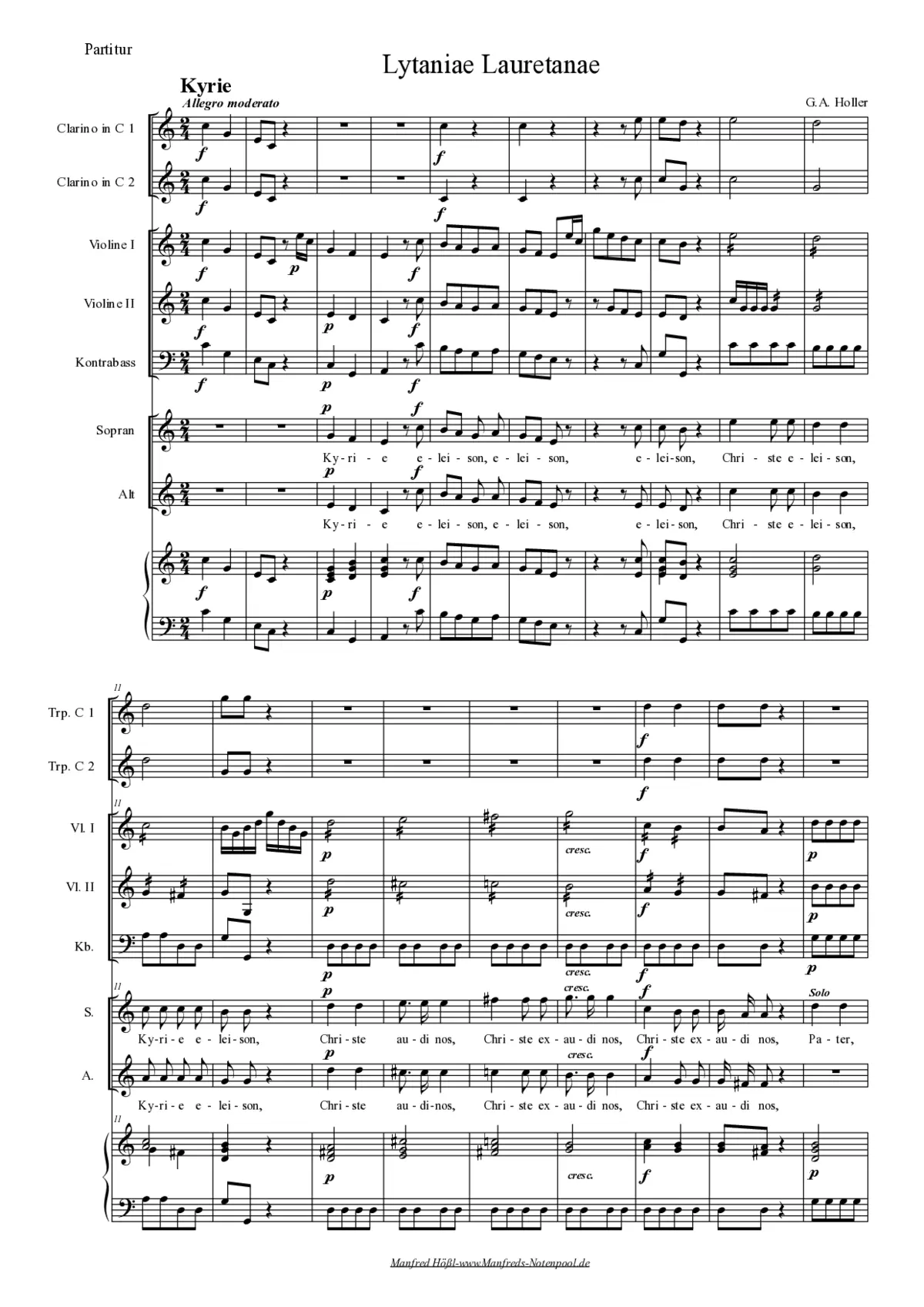 Lytaniae Lauretanae - Page 1