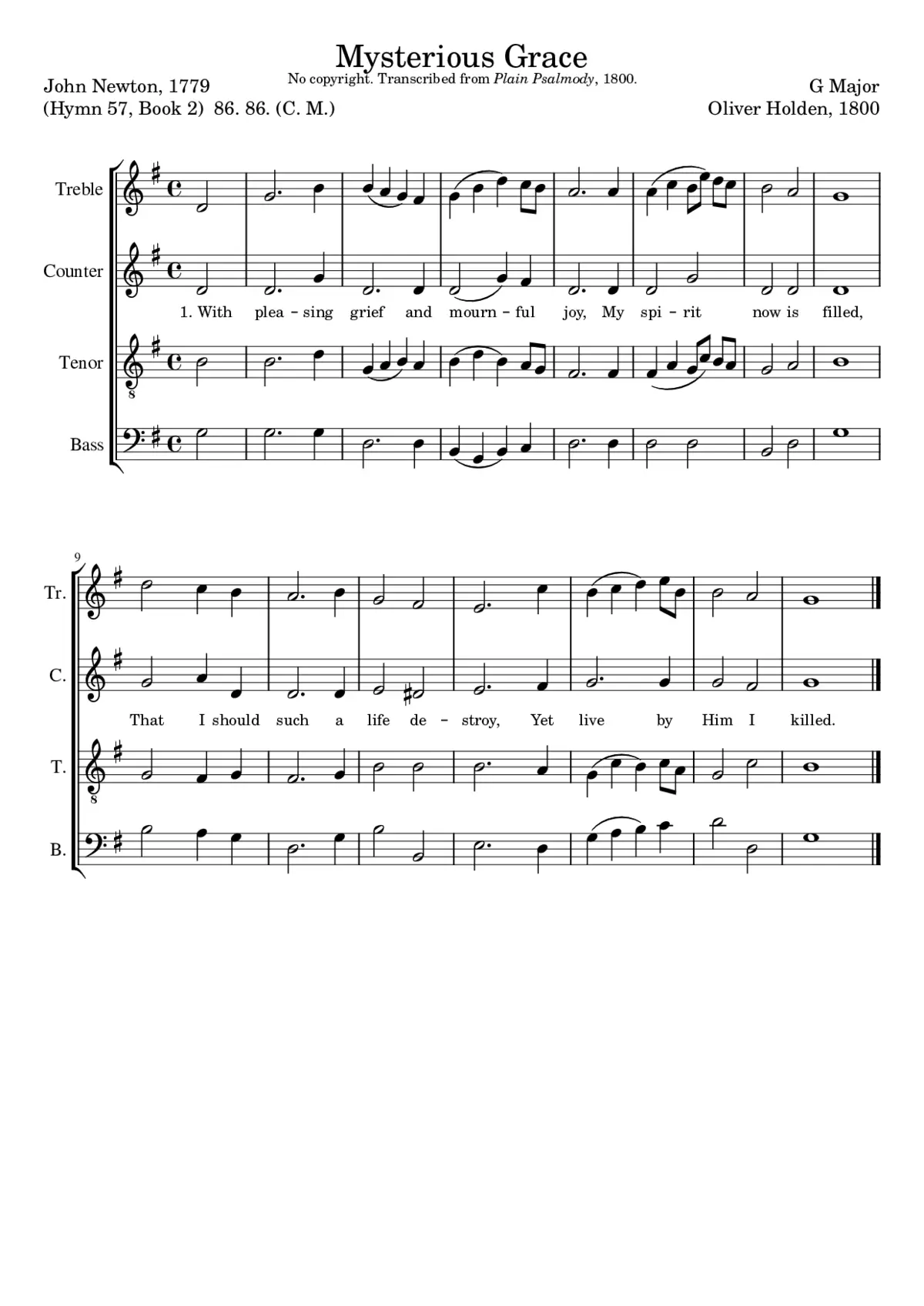 Mysterious Grace - Page 1