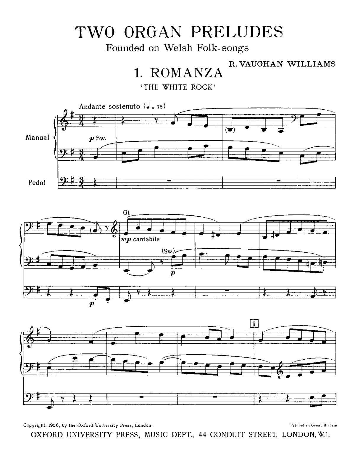 2 Organ Preludes - Page 1
