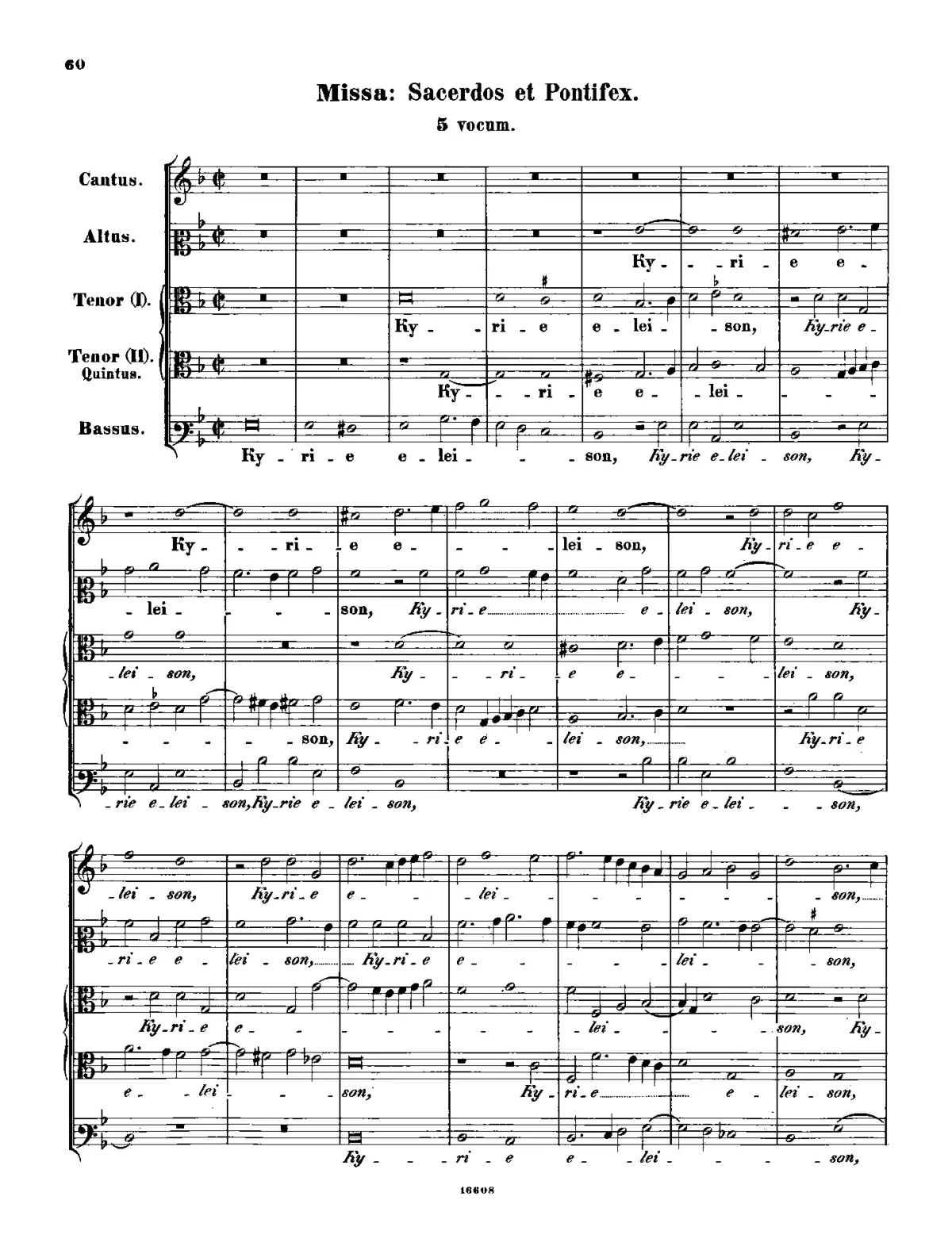 Missa Sacerdos et Pontifex - Page 1