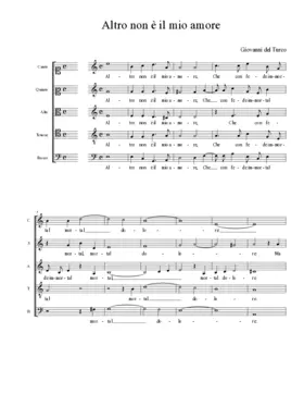 Altro non è il mio amore
