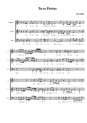 Tu es Petrus