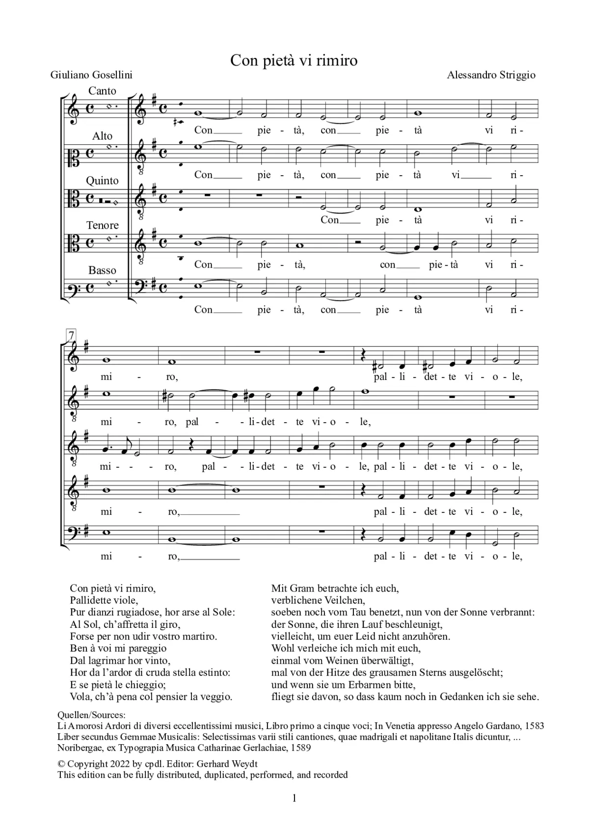 Con pietà vi rimiro - Page 1
