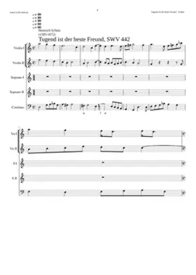 Tugend ist der beste Freund SWV 442