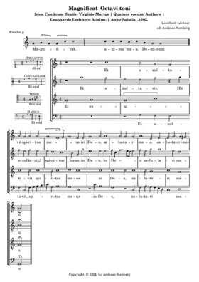 Magnificat octavi toni