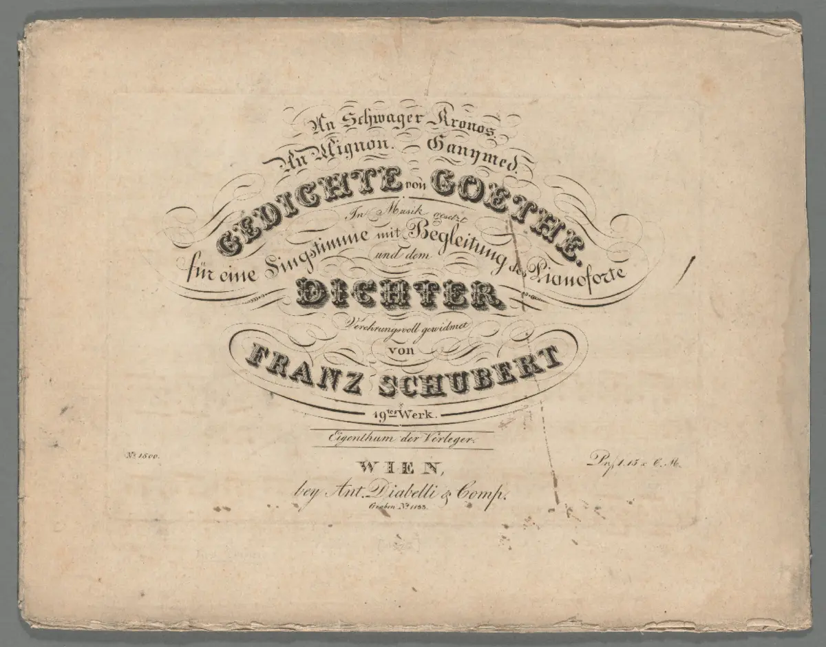 An Schwager Kronos, D.369 - Page 1