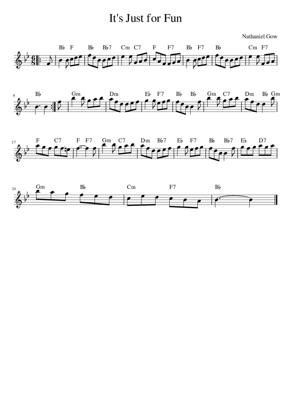 It's Just for Fun - Page 1