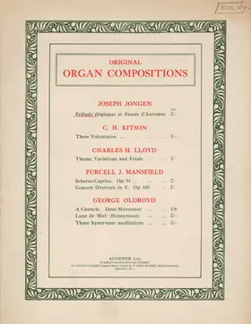 2 Pièces pour orgue