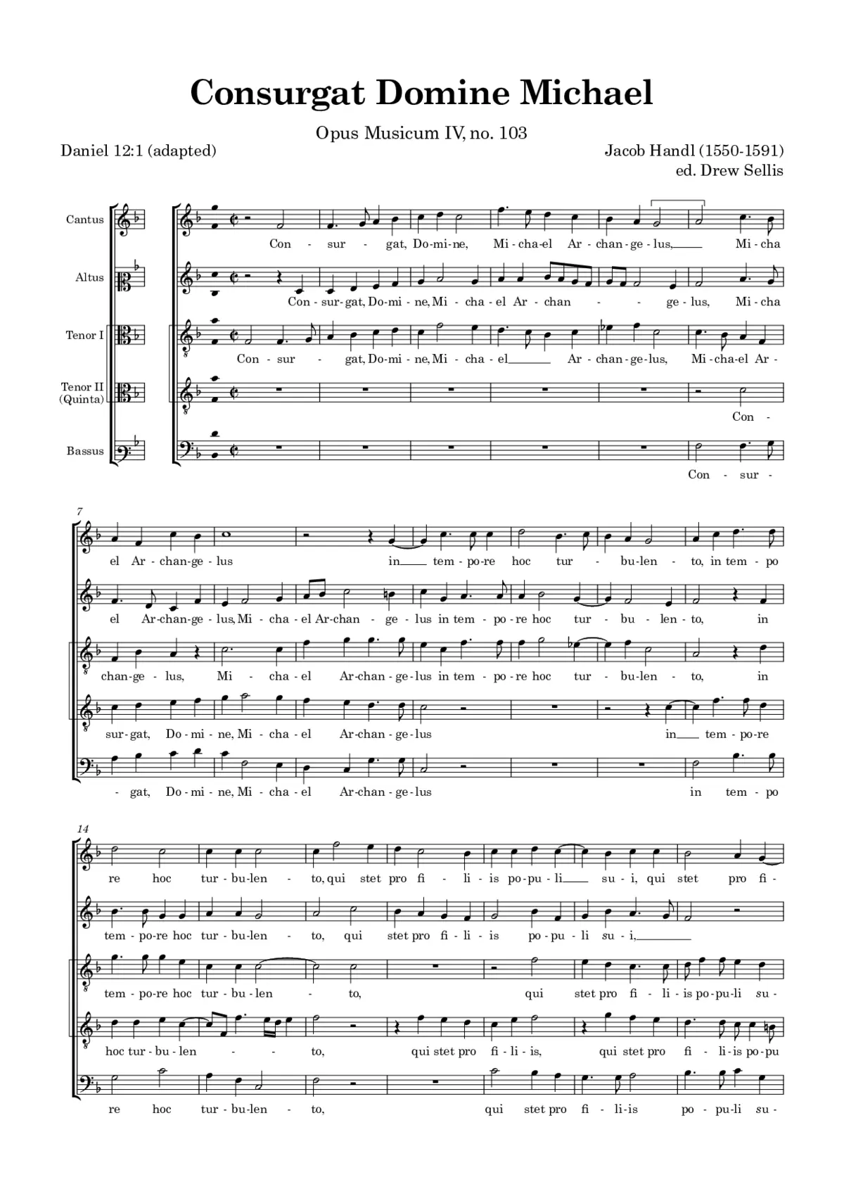 Consurgat Domine Michael - Page 1