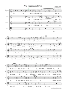 Ave Regina coelorum