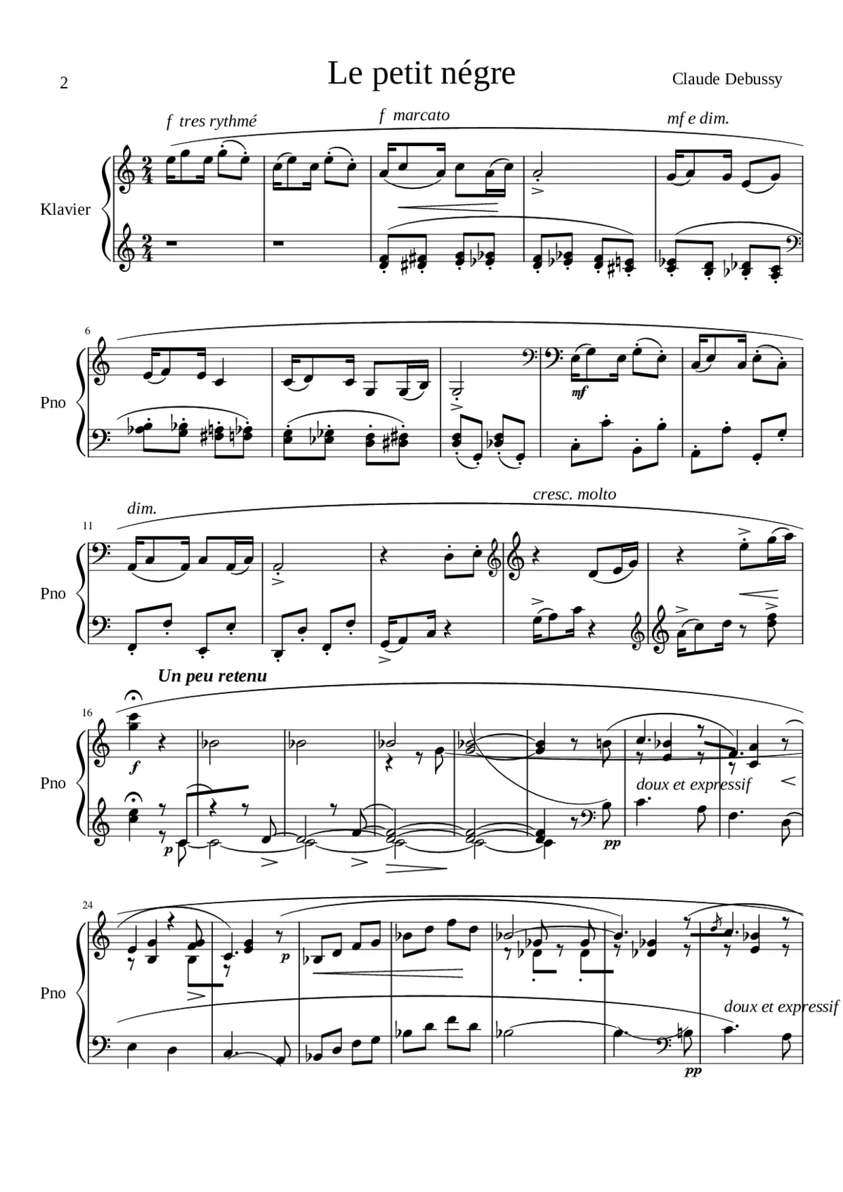 le petit negre - Page 1