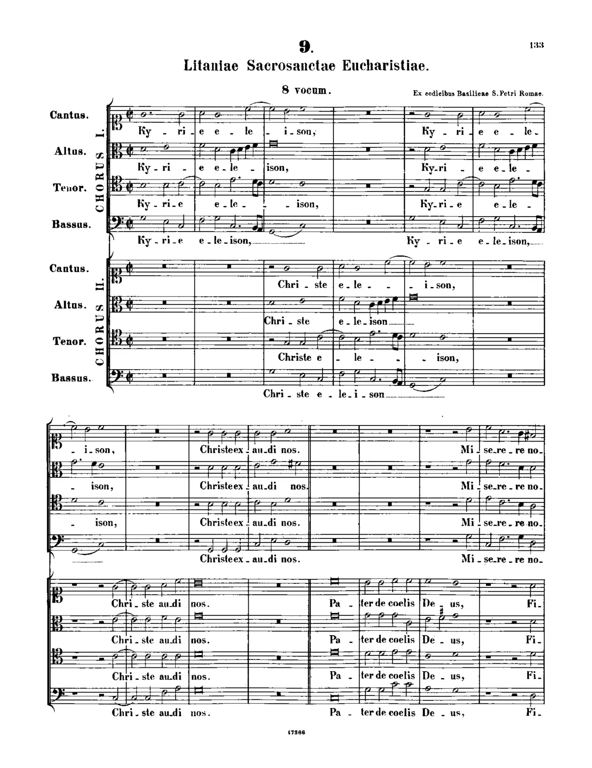 Litaniae Sacrae Eucharistiae - Page 1