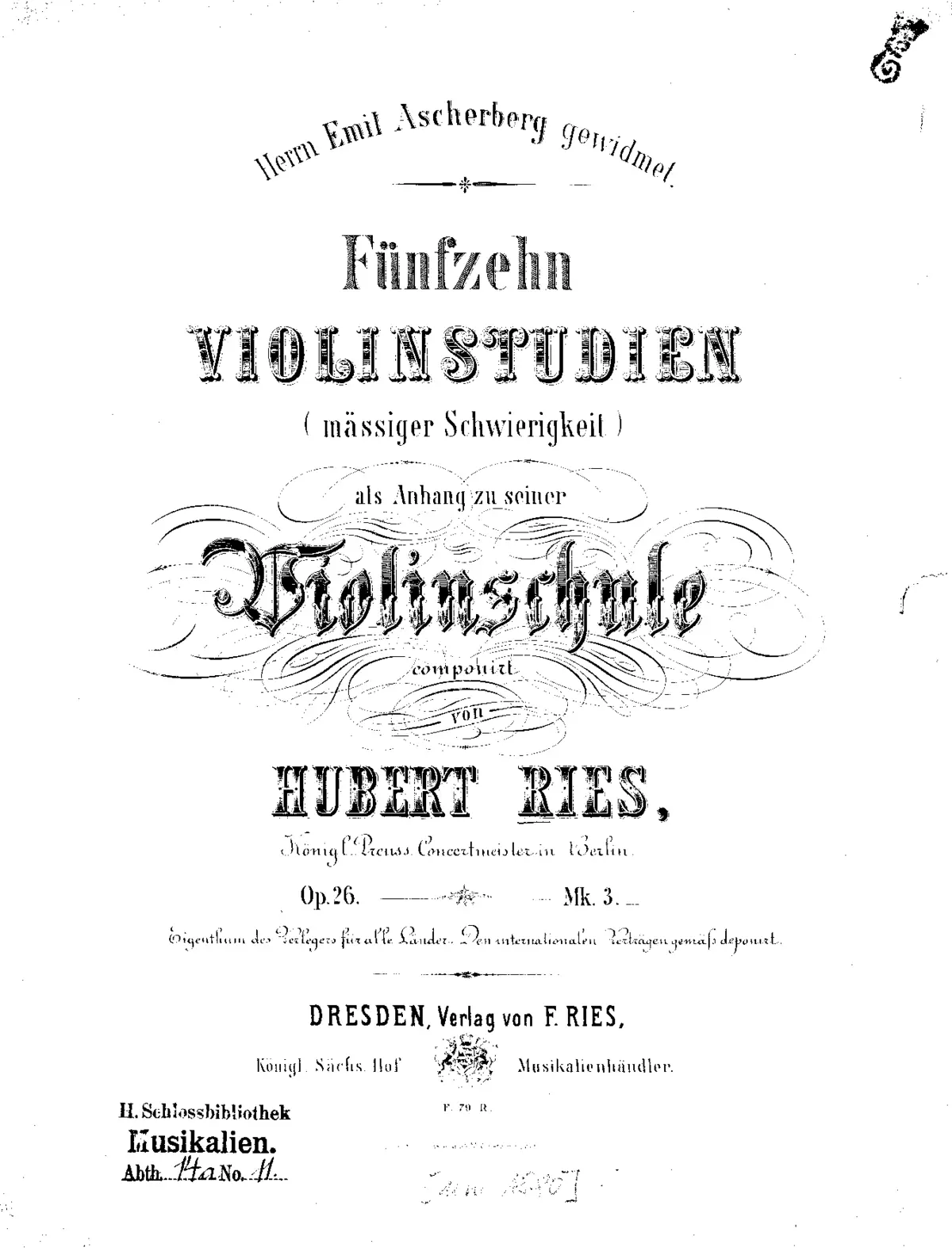 15 Violinstudien - Page 1