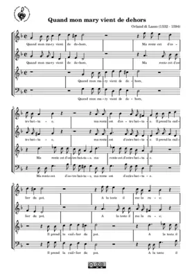 Quand mon mary vient de dehors