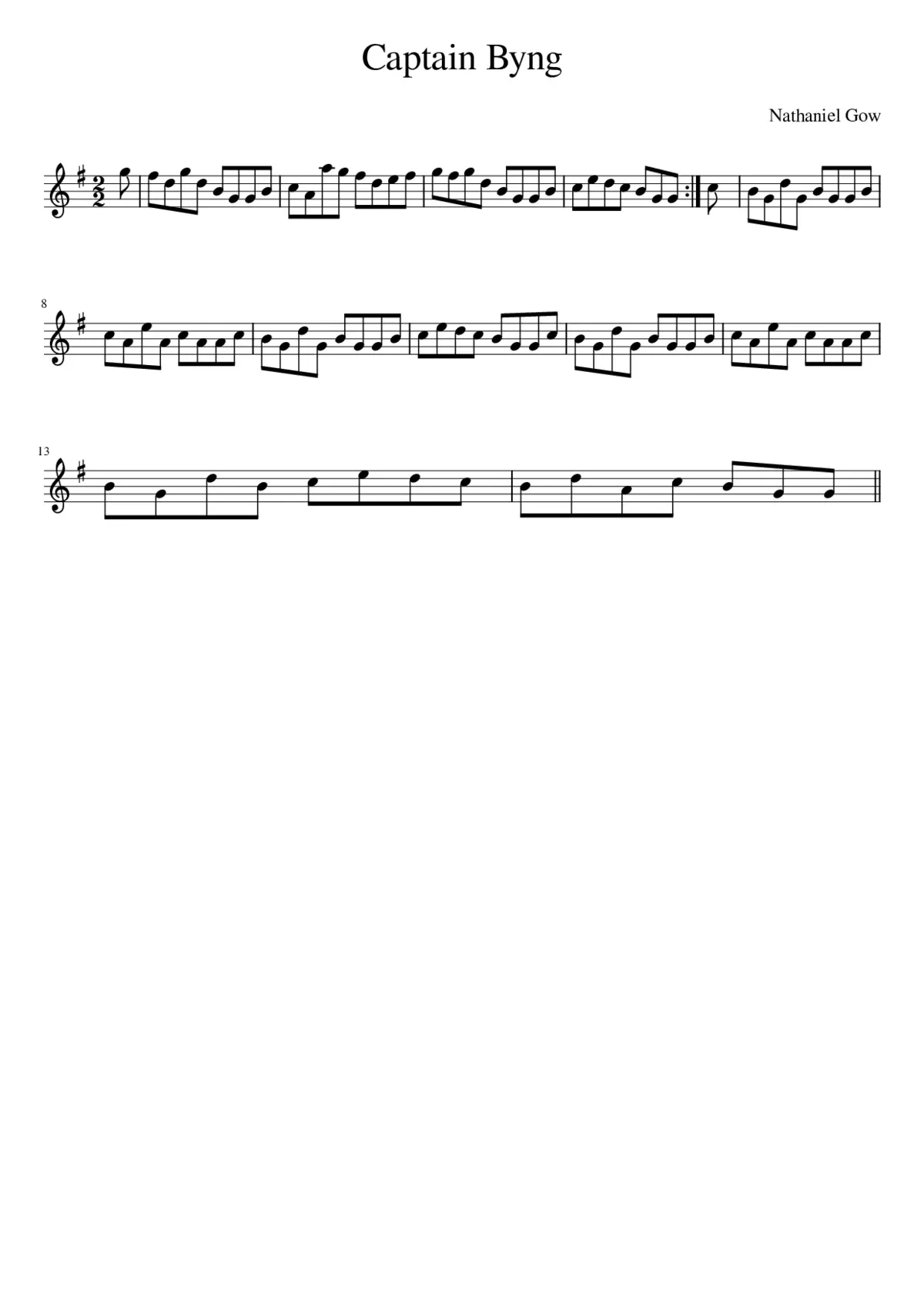 Captain Byng - Page 1