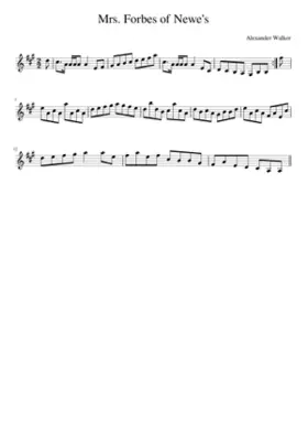 Mrs. Forbes of Newe's