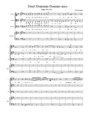 Dixit Dominus Domino meo