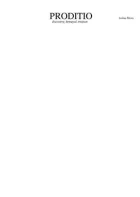 Proditio Field Show Work in Progress