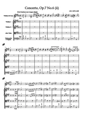 Violin Concerto in A major