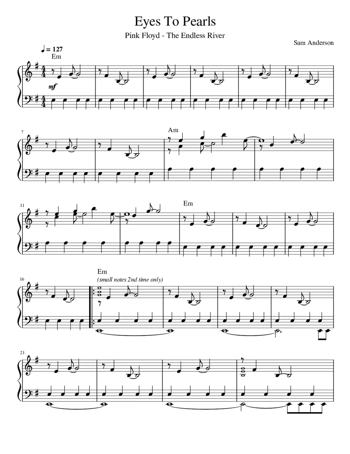 eyes to pearls - Page 1